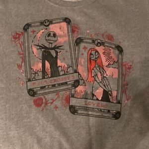 Grey thick Nightmare Before Christmas Sweater